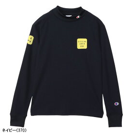 【レディース】チャンピオン ゴルフ 長袖 モックネックシャツ ウィメンズ ロングスリーブTシャツ 23FW CW-YG401 ゴルフウェア 2023年秋冬モデル Champion golf 秋冬ウェア トップス 女性用