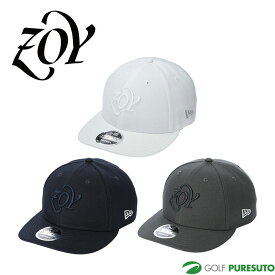 ゾーイ NEW ERA コラボ MENS NEW ERA BASIC CAP 071-779855 帽子 キャップ ゴルフウェア 2023年秋冬モデル ZOY