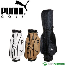 プーマ ゴルフ マルチポケット P グラフィック 9.5型 スタンドバッグ 090432 キャディバッグ ネームプレート刻印無料 PUMA