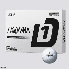 本間ゴルフ D1 ゴルフボール BT2401 ●2024年モデル● 3ダースセット（36球） HONMA GOLF