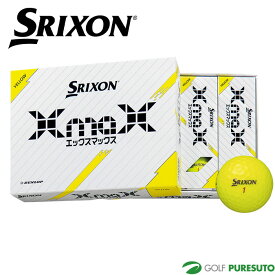 ダンロップ スリクソン XmaX ゴルフボール 1ダース ●2024年モデル● DUNLOP SRIXON