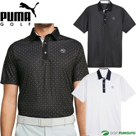 プーマ ゴルフ 半袖 ポロシャツ ピュア ゲオ メンズ 626272 トップス ゴルフウェア 2024年春夏モデル PUMA GOLF 春夏ウェア