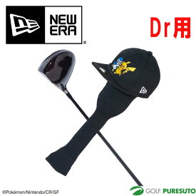 二ューエラ ゴルフ Dr用 ヘッドカバー Pokemon ポケモン 14124308／14124309 ドライバー用 ヘッドカバー 2024年春夏モデル New Era Golf