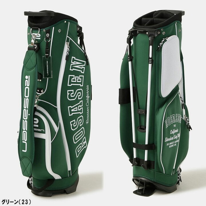 楽天市場】ロサーセン 8.5型 キャディバッグ 046-11301 ゴルフバッグ 