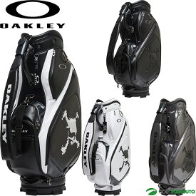 オークリー OAKLEY Skull Golf Bag 17.0 9.5型 キャディバッグ FOS901528 カート式 おしゃれ メンズ レディース ユニセックス ネームプレート刻印無料！ 2023年モデル OAKLEY Skull Golf Bag 17.0 ユニセックス
