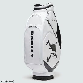 オークリー OAKLEY Skull Golf Bag 17.0 9.5型 キャディバッグ FOS901528 カート式 おしゃれ メンズ レディース ユニセックス ネームプレート刻印無料！ 2023年モデル OAKLEY Skull Golf Bag 17.0 ユニセックス