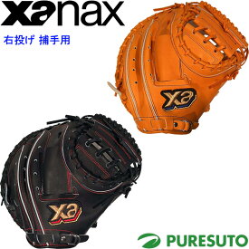 ザナックス XANAX キャッチャーミット ザナパワー 軟式 捕手用 グローブ グラブ BRC21021P 右投げ用 軟式野球 21SS