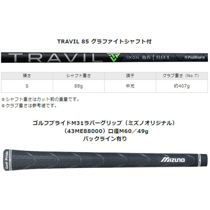 楽天市場】ミズノ JPX 925 FORGED アイアン 5本組(No.6〜9、PW) TRAVIL 
