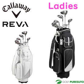 【レディース】キャロウェイ REVA レディース クラブセット 2024年 9本セット（W#1、W#4、5H、I#7、I#8、I#9、PW、SW、Pt）+キャディバッグ パッケージセット ネームプレート刻印無料！ Callaway GOLF