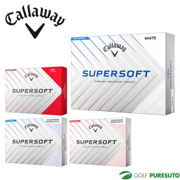 キャロウェイ SUPER SOFT ゴルフボール 2025年モデル 1ダース（12球入り）