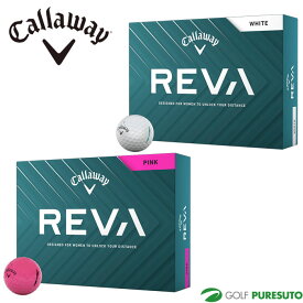 キャロウェイ REVA ゴルフボール ●2025年モデル● 1ダース（12球入り） Callaway Golf[0610p10][0622c5]