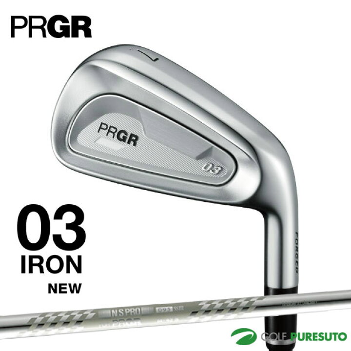 PRGR IRONs PRGR 03 IRON STEEL / プロギア 03 アイアン 単品(＃5、＃6 