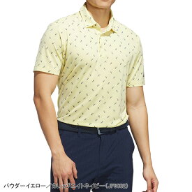 【エントリーで全品P10倍〜！4日 20:00〜11日 01：59 期間限定！】 アディダス ゴルフ 半袖 ポロシャツ アルティメット365 プリントメッシュ メンズ KUH65 JF4908／JI6445／JF4907／JN8275／JF9002／JF4909 トップス ゴルフウェア 2025年春夏モデル adidas golf 春夏ウェア