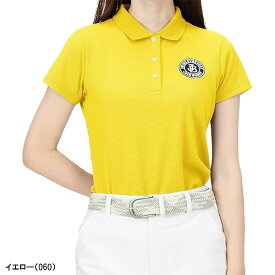 【レディース】ジャックバニー 半袖 ポロシャツ 263-2260714 2022年秋冬モデル 春夏ウェア 秋冬ウェア ゴルフウェア トップス Jack Bunny!! ジャックバニー!! 女性用 小さいサイズ