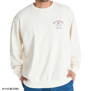 �r���{�� BILLABONG ���� �g���[�i�[ �I�[�o�[�t�B�b�g �N���[�l�b�N �X�E�F�b�g �v���I�[�o�[ ���C�g�E�F�C�g FREEING FREE �����Y BF012005 �g�b�v�X 2025�N�H�~���f�� �H�~�E�F�A