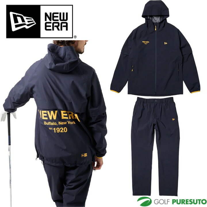 楽天市場】ニューエラ ゴルフ 2-Way スリーブ レインウェア 上下セット 