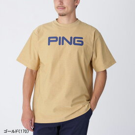 【最大2,000円OFFクーポン配布！14日20：00〜17日 09：59限定！】 ピン ゴルフ 半袖 Tシャツ ONE OCEAN 天竺半袖ティーシャツ NATIVE ユニセックス 621-5264801 ゴルフウェア アパレル PING GOLF 2025年秋冬モデル 秋冬ウェア メンズ レディース