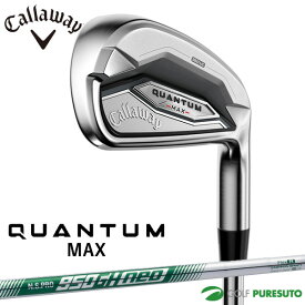 【先着限定最大7,500円OFFクーポン 7/18 0:00〜7/26 01:59】 キャロウェイ QUANTUM MAX アイアン 5本セット（I#6-9、PW）NS PRO 950GH neo スチールシャフト 2026年モデル[日本仕様][Callaway][クアンタム マックス IRON][アイアンセット] ゴルフクラブ