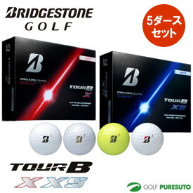 ブリヂストンゴルフ ゴルフボール NEW TOUR B X／TOUR B XS 5ダースセット(60球入) 2026年モデル BRIDGESTONE GOLF[ツアー ビー エックス エックスエス]