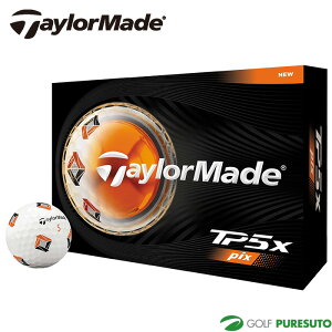 �y�X�[�p�[SALE�I11�� 01��59���܂őS�����B���łŃ|�C���g�S�i10�{�ȏ�I�z �e�[���[���C�h �S���t�{�[�� TP5 pix�^TP5x pix 1�_�[�X�i12�����j2026�N���f�� TaylorMade GOLF[�e�B�[�s�[�t�@�C�u �G�b�N