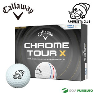 �L�����E�F�C �N�����c�A�[X �S���t�{�[�� 1�_�[�X(12����) PAGURISTA CLUB LOGO 2026�N���f�� Callaway[CHROME SOFT TOUR X][�\�t�g �c�A�[�G�b�N�X][TRIPLE TRACK �g���v���g���b�N]