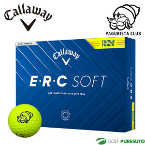 �y���������}���\���I�X���S�iP5�{�ȏ�I14�� 20�F00�`15�� 23�F59�܂Łz �L�����E�F�C E�ER�EC SOFT �S���t�{�[�� 1�_�[�X�i12������j PAGURISTA CLUB LOGO 2025�N���f�� Callaway[ERC SOFT][�C�[�A�[���V�[ 