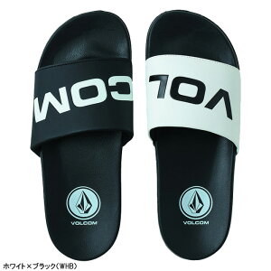 �{���R�� VOLCOM �T���_�� �V�����[�T���_�� �X�g�[���X���C�h �t�@�b�V�����T���_�� �����Y VSD261001 2026�N�t�ă��f�� STONE Slide �v�[�� �C���� �C �}�����X�|�[�c �T�[�t�B�� �E�H�[�^�[�X�|�[