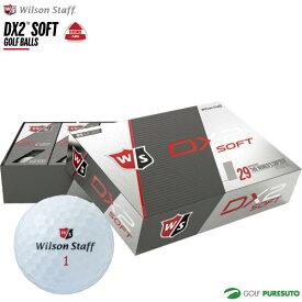 ウィルソン DX2 ソフト ゴルフボール 1ダース 2018年モデル