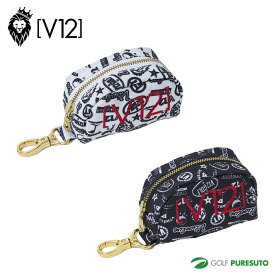 【9日20時からP5倍】V12 ゴルフ VARIOUS ボールケース ロゴデザイン 2個収納可能 V122210-BG11