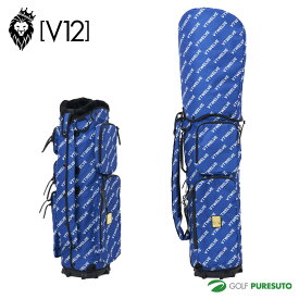 【31日までP5倍】V12 ゴルフ 8.5型 キャディバッグ VET 8.5 ラップテック Wraptec ロゴデザイン V122210-CV02L おしゃれ メンズ レディース ユニセックス