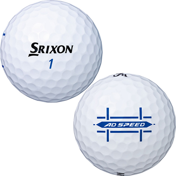 DUNLOP(ダンロップ)日本正規品 SRIXON(スリクソン) AD SPEED(エーディスピード) 2022モデル ゴルフボール1ダース(12個入り)