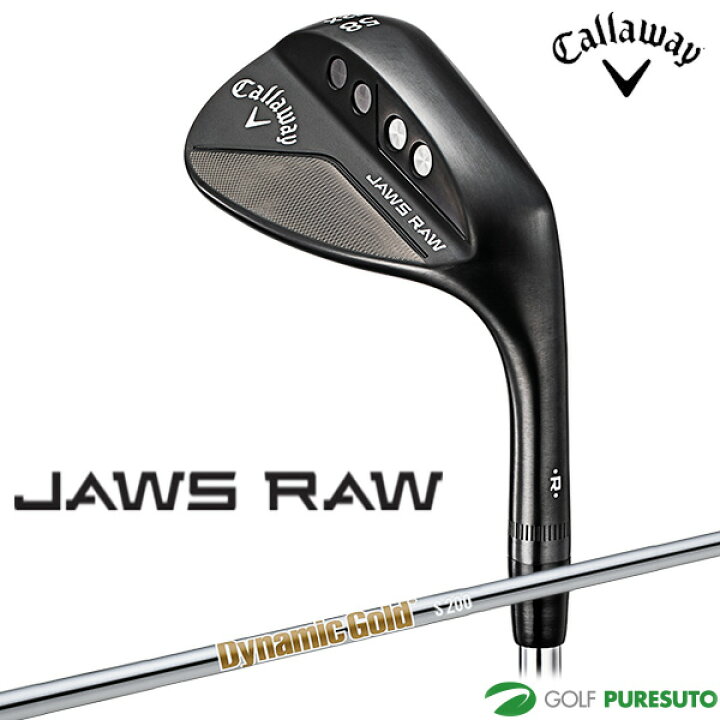楽天市場】キャロウェイ JAWS RAW ウェッジ ブラック Dynamic Gold 