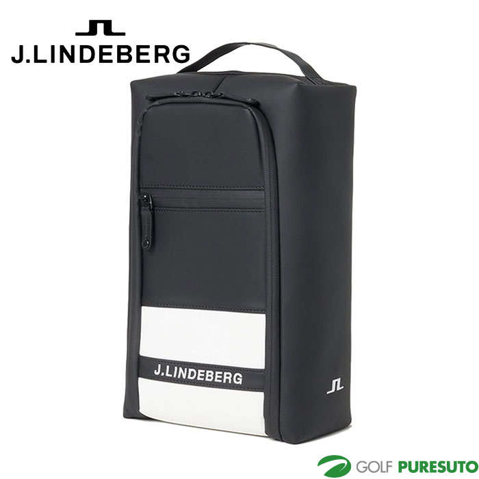 J.リンドバーグ ゴルフ シューズケース 合成皮革 ロゴ 073-87902 073-88402 おしゃれ