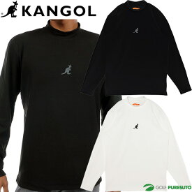 【在庫処分】カンゴール トライフォース 長袖 モックネックシャツ メンズ KFBA-50 ゴルフウェア アウトレット セール