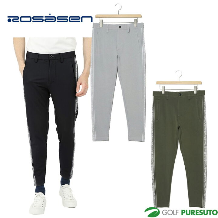 楽天市場】ロサーセン ゴルフ パンツ ジャカード ラインスウェット 