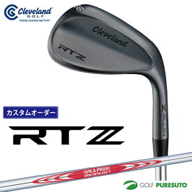 【エントリーで全品P10倍〜！4日 20:00〜11日 01：59 期間限定！】 【カスタムオーダー】クリーブランド RTZ ブラックサテン ウェッジ NS PRO MODUS3 TOUR120 スチールシャフト 2025年モデル[日本仕様 日本正規品][cleveland アールティーゼット]【■DC■】