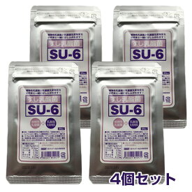 すし乳酸菌　SU-6 （35粒入り）× 4個セット　エスユーシックステレビでも話題の腸活に！メール便