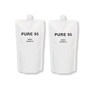 【2個セット】パーミングジャパン PURE95 シャンプー 700ml詰替え (しっとりタイプ) 無香料【ノンシリコンシャンプー】