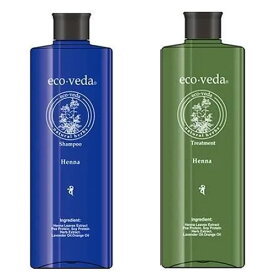 【9/17以降順次発送】エコヴェーダ　マヘンディシャンプーH　500ml （詰替え用）＋マヘンディ トリートメント H 500g　（詰替え用）
