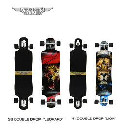 GRAVITY グラビティ (DOUBLE DROP)(サイズ：THE BENGAL LEOPARD 38) (サイズ：THE LION 41) SKATEBOARD スケートボード クルーザー ロングスケート クルージング コンプリート 正規品