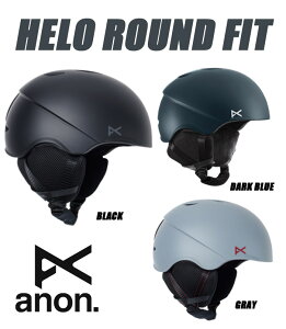 25 ANON Am(HELO HELMET ROUND FIT) փ[ wbg EhtBbg 24-25 Ki SNOWBOARD Xm[{[h Xm{ HELMET wbg