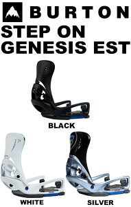 BURTON o[g 25-26 (MEN'S STEP ON GENESIS EST BINDING) BINDING SNOWBOARD Xm[{[h Xm{