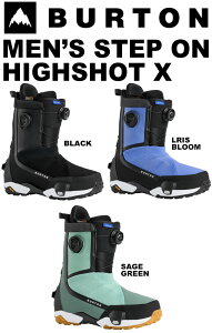 BURTON o[g 25-26 (MEN'S HIGHSHOT X STEP ON BOOTS WIDE) nCVbgGbNX XebvI u[c Ch BOOTS SNOWBOARD Xm[{[h Xm{