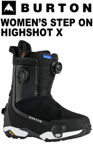 BURTON o[g 25-26 (WOMEN'S HIGHSHOT X STEP ON BOOTS WIDE) nCVbgGbNX XebvI u[c Ch BOOTS SNOWBOARD Xm[{[h Xm{