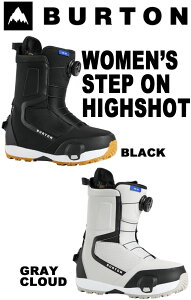 BURTON o[g 25-26 (WOMEN'S HIGHSHOT STEP ON BOOTS WIDE) nCVbg XebvI u[c Ch BOOTS SNOWBOARD Xm[{[h Xm{