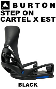 BURTON �o�[�g�� 25-26 (MEN'S STEP ON CARTEL X EST BINDING) BINDING SNOWBOARD �X�m�[�{�[�h �X�m�{
