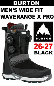 BURTON �o�[�g�� 26-27 (MENS WAVERANGE X PRO�[WIDE) �E�F�C�u�����W X Pro ���C�h SNOWBOARD BOOTS �X�m�[�{�[�h �X�m�{ �u�[�c ���{���K�i