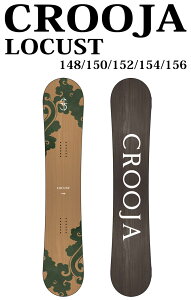 CROOJA(�Ȃ�ł��I�ׂ鑁���\��)(2��20�����I) (�w�����T�t) �N���[�W�� (LOCUST) ���[�J�X�g���K�i 26-27 SNOWBOARD �X�m�[�{�[�h �� CAMBER