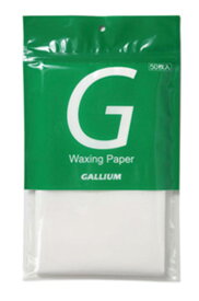 GALLIUM ガリウム (WAXING PAPER) 即納商品 正規品 SNOWBOARD スノーボード スノボ WAX ワックス