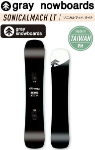 GRAY �O���C ���K�i 26-27 (SONICALMACH LT) �\�j�J���}�b�n ���C�g 46, 51, 52w 54,55w,56ew,60w,61ew SNOWBOARD �X�m�[�{�[�h �� VARIO CAMBER
